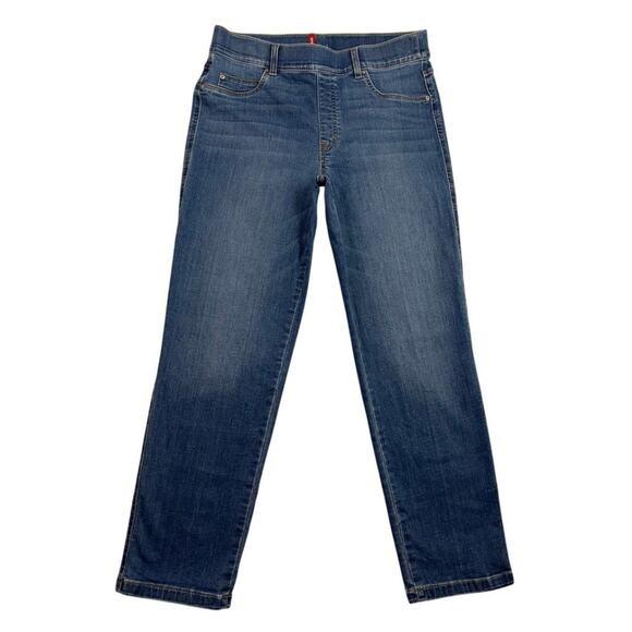 SPANX Denim - Spanx Jeans Womens XL Vintage Indigo Blue SPANXshape EveryWear Straight Denim